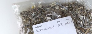 Dried wormwood