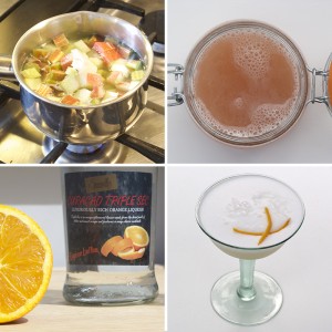 Make rhubarb sour