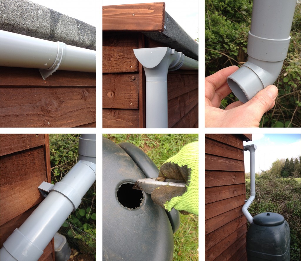 How To Put Up Shed Guttering Two Thirsty Gardeners