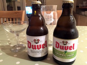 Duvel tripel hop glass