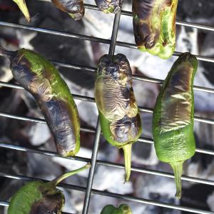 How to barbecue peppers