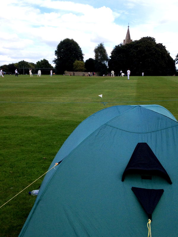 camping at frocester cricket club