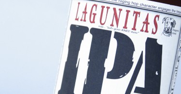 Lagunitas IPA label