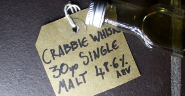 a dram of crabbie whisky