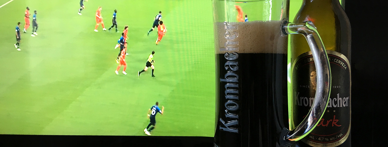 Beer and sports a perfect match