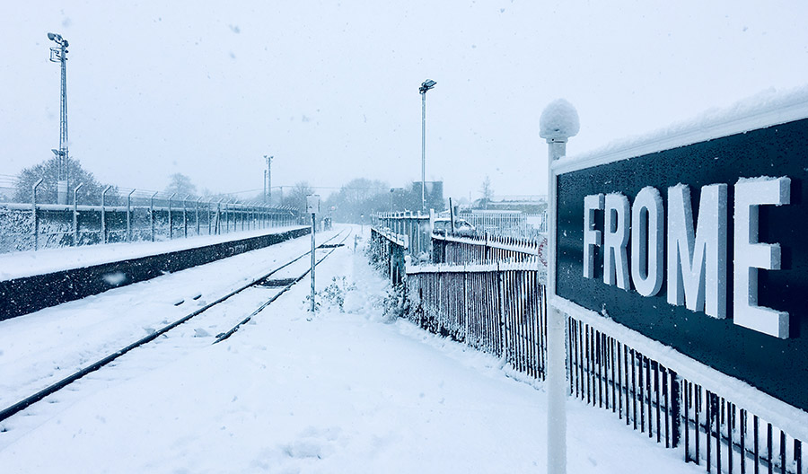 Frome train station