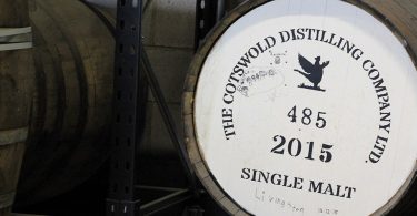 Cotswolds Distillery English whisky barrel