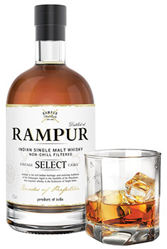Rampur Select Whisky Bottle