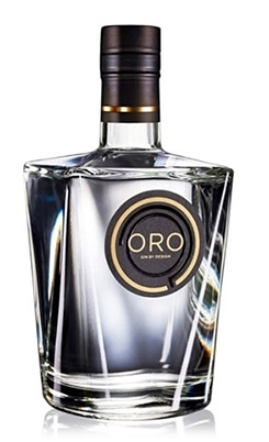 bottle of oro gin